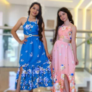 Vestido Longo Argola